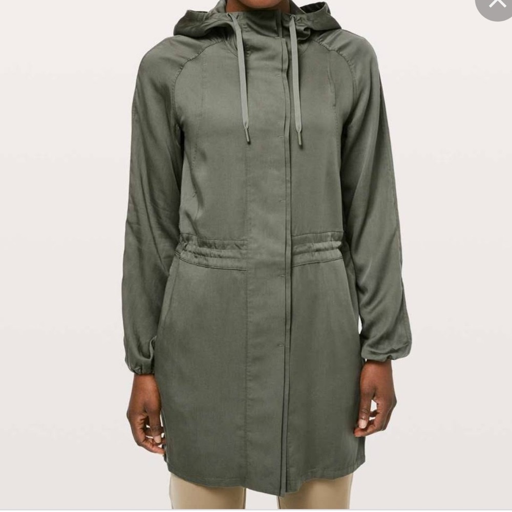 Lululemon City Stroll Jacket, Grey Sage